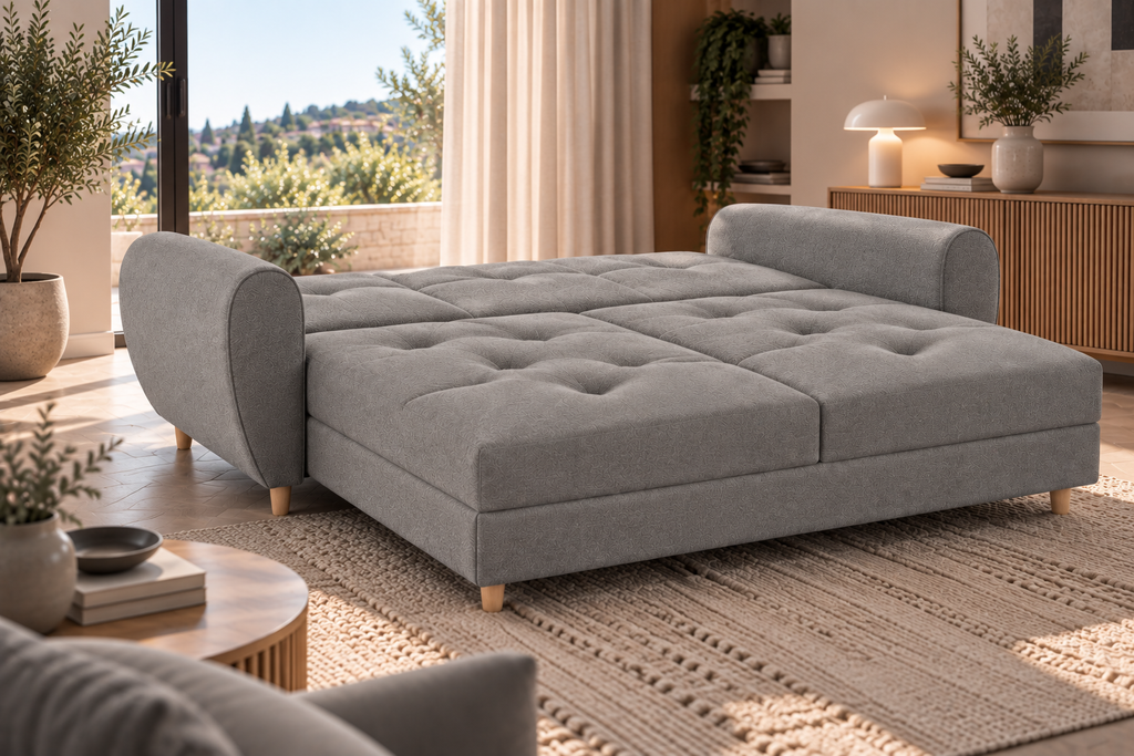 Canapé 3 places KLARA Convertible scandinave