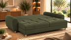 Canapé 3 places KLARA Convertible scandinave