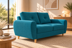 Canapé 2 places KLARA Compact scandinave