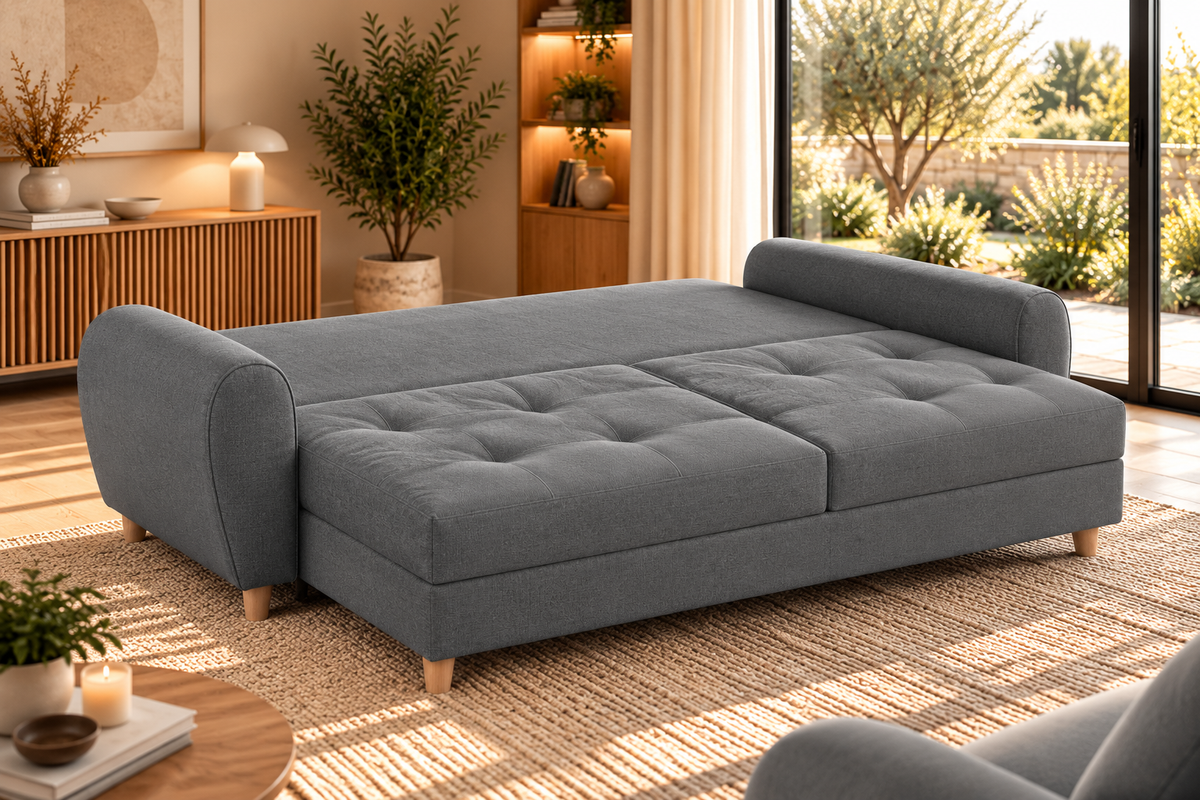 Canapé 2 places KLARA Compact scandinave