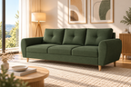 Canapé 3 places KLARA Convertible scandinave