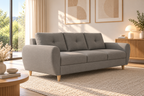 Canapé 3 places KLARA Convertible scandinave