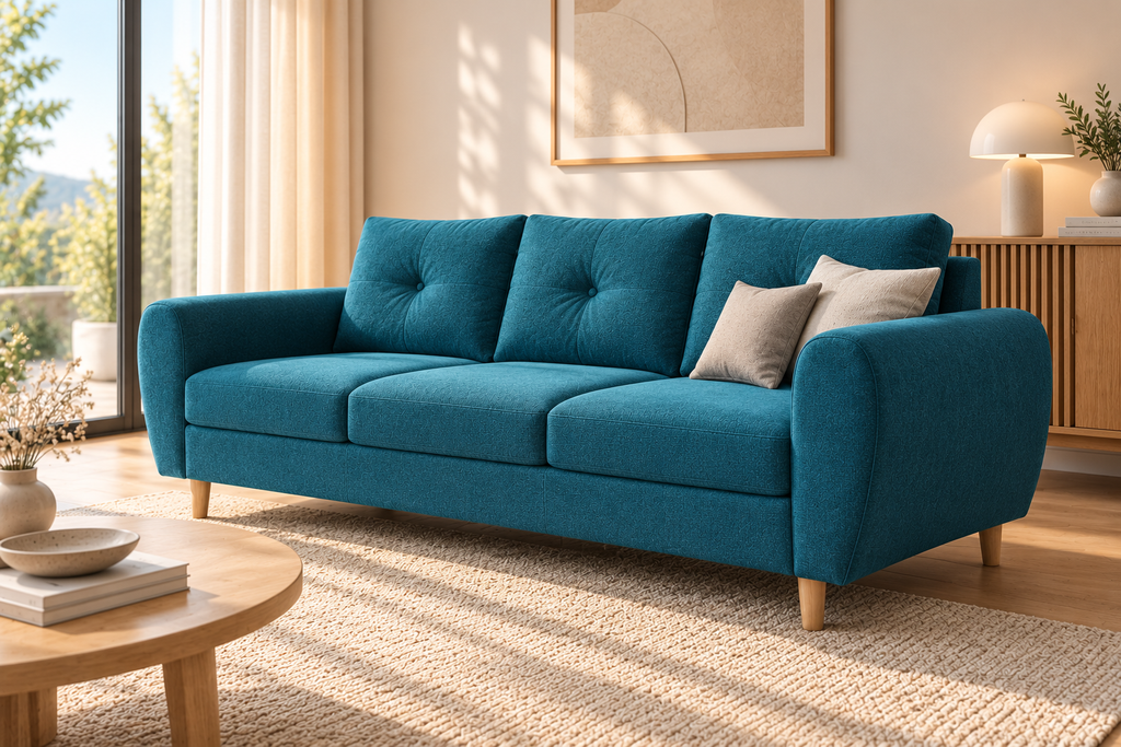 Canapé 3 places KLARA Convertible scandinave