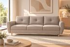 Canapé 3 places KLARA Convertible scandinave